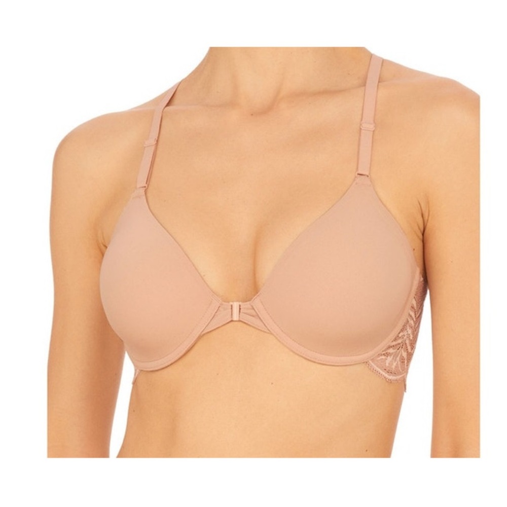 Natori Bra 728309 Lush Front Close Contour underwire size 34B